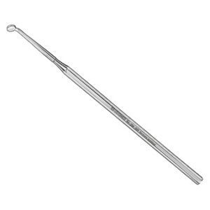 Wortelresectie spiegel, Rhodium Ø 5 mm
