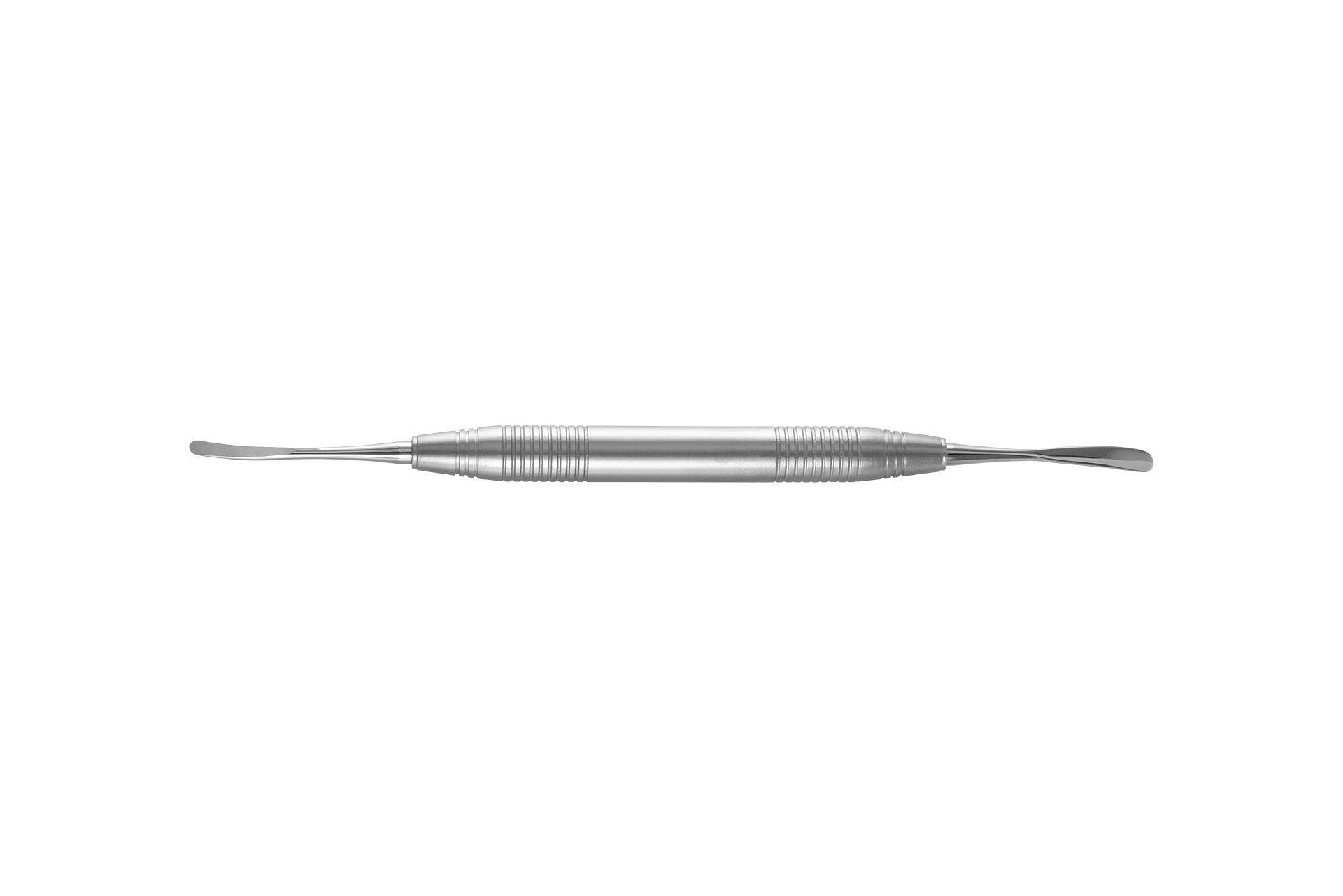 Dubbelzijdig roestvrijstalen chirurgisch instrument voor gebruik bij dentale procedures