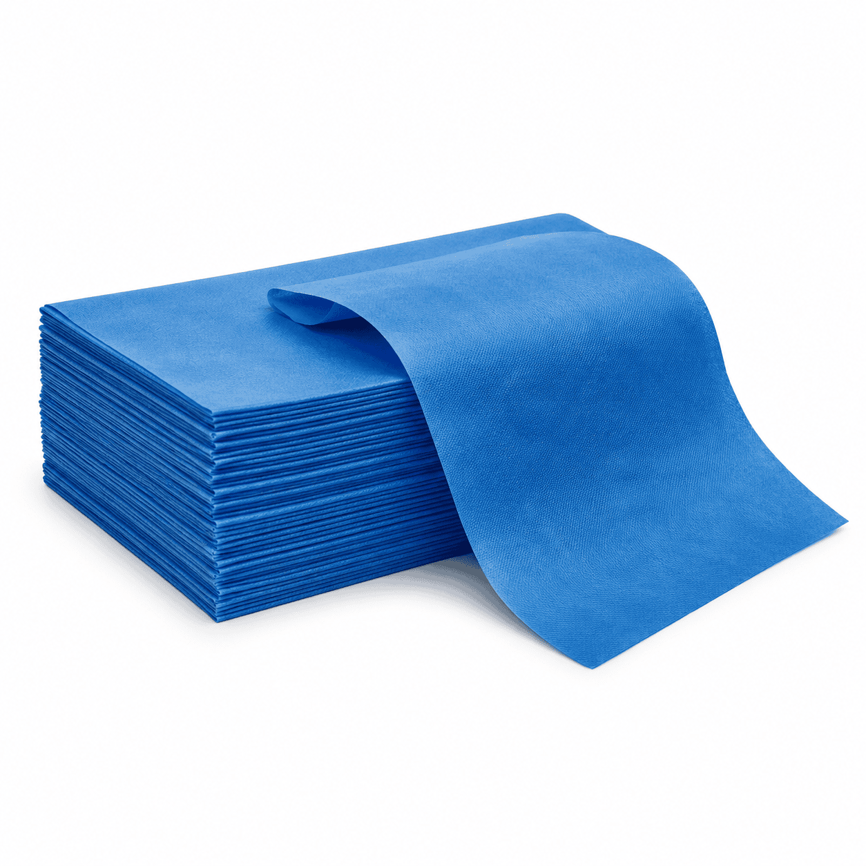 Sterilisatie papier 100x100cm, blauw, 150 st/ds - Afbeelding 2