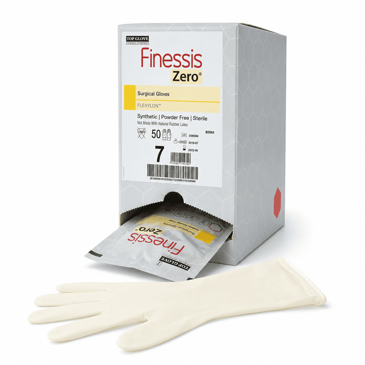 Latex vrije steriele handschoenen - Finessis Zero