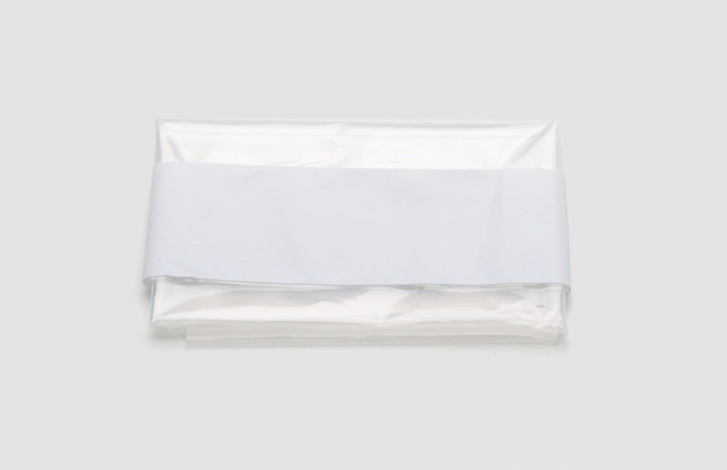 Sterile PE afdeklaken 40x50cm met kleefrand, 20 st/verp