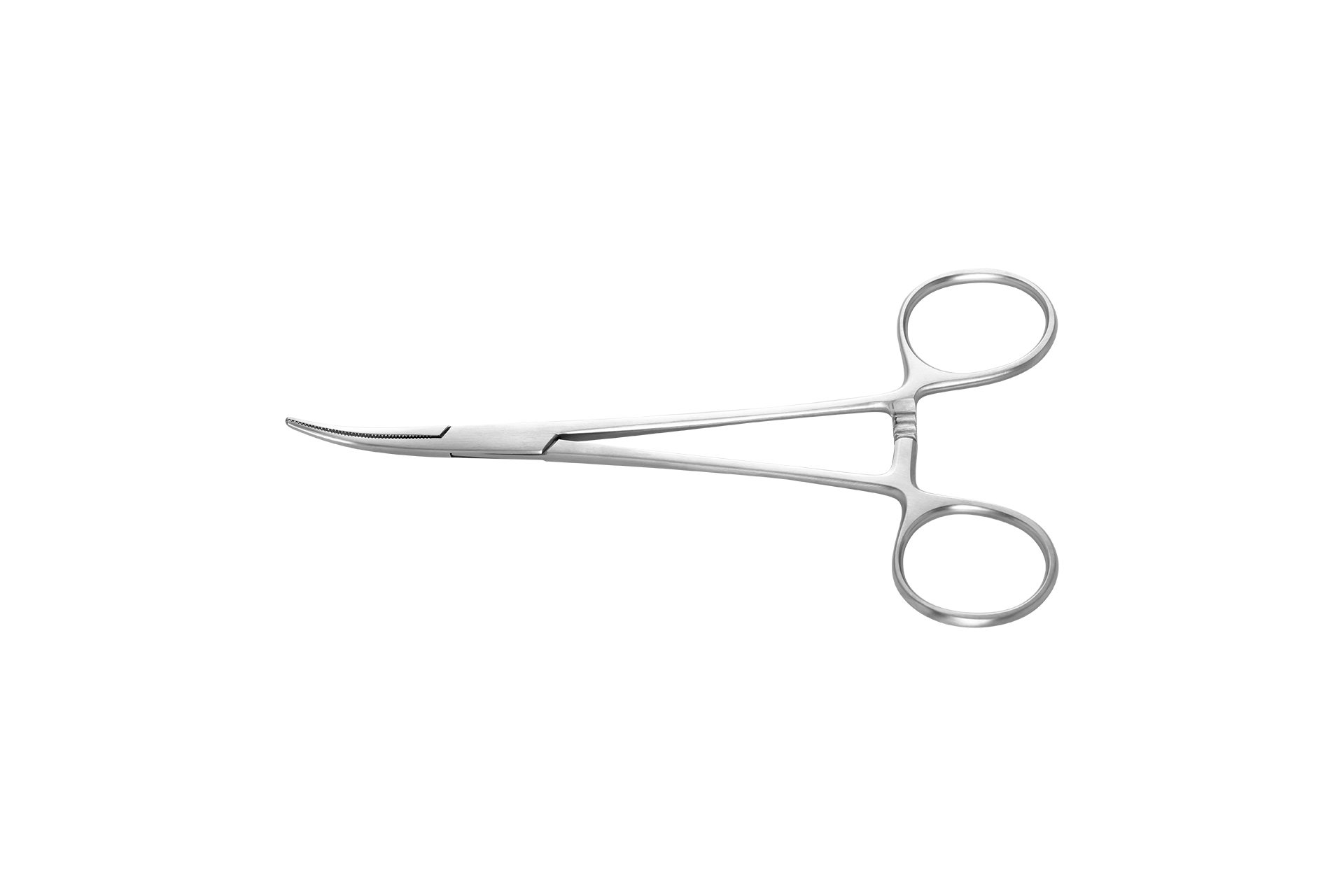 Zilveren chirurgische schaar met voor dentale procedures