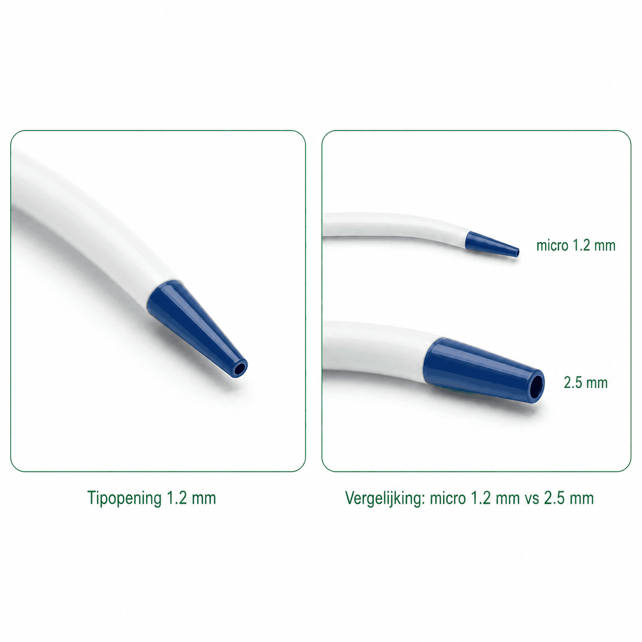 Afzuigtip micro 1.2mm, steriel - Afbeelding 2