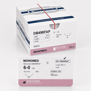 Monomed DB498FAP , 6-0, 16,2mm 3/8C 70cm, violet