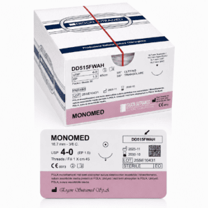 Monomed DD515FWAH 4-0, 18,7mm, 3/8C, 45cm, undyed (36 st)