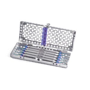 Titanium implantaten curette kit