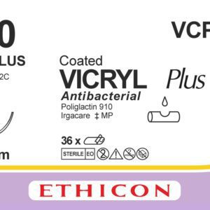 Hechtdraad: Vicryl Plus 3-0 / Sh-1 22mm / Naald 70cm / Vcp311h