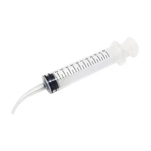 Monoject Curved utility syringe with scaled 12ml 50 stuks